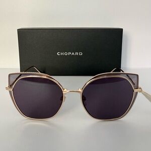 NEW!!! CHOPARD women sunglasses SCHF74 300F Authentic Retail 550$